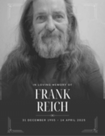 Frank Reich Obituary